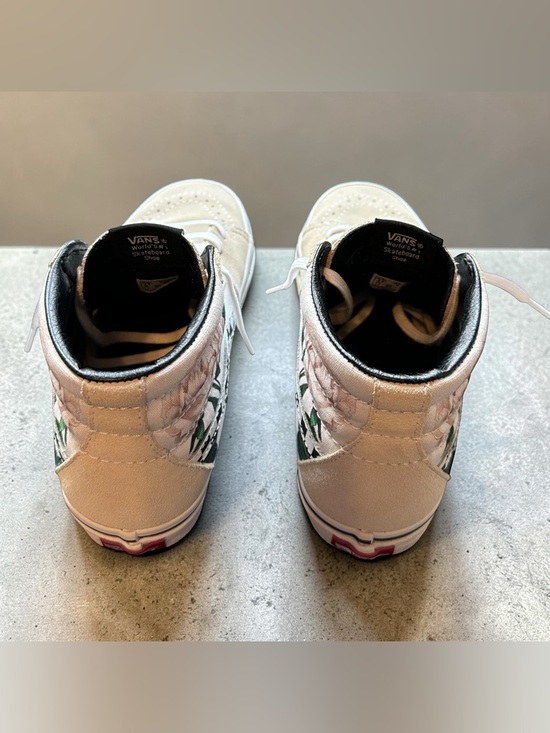 RARE Vans Sk8-Hi Checker Floral Rose - NWOB - Size 6 - Picture 6 of 7